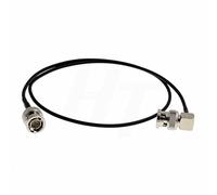 HangTon 3G HD SDI BNC Video Coaxial Cable for Teradek Atomos Portkeys ALEXA DSMC2 Camera Monitor Transmitter, Black Shielded RG174 15cm
