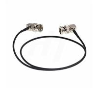 HangTon 3G HD SDI Right Angle BNC Video Coaxial Cable for Teradek Bolt Bond Hyperdeck Shuttle Atomos Shogun Inferno FS5 Camera Monitor, Thin Soft RG174 80cm