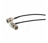 HangTon 3G HD SDI Right Angle BNC Video Coaxial Cable for Teradek Bolt Bond Hyperdeck Shuttle Atomos Shogun Inferno FS5 Camera Monitor, Thin Soft RG174 80cm