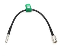 HangTon 4K 60p 12G SDI Video Cable HD Micro BNC to Standard BNC for Blackmagic Video Assist 5" Monitor Camera 30cm