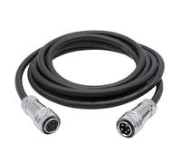 HangTon 5 Pin Cable for Aputure LS 600x Pro, 600d, 600d Pro LED Video Light Head and Controller Box Connection, Waterproof 5-pin Male to Female 24.6'