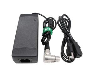 HangTon AC Power Adapter for Canon C700 C500 MKII C300III, Sony F55 Venice 2, Blackmagic URSA Mini Pro Camera 16V 160W, XLR 4 Pin Right Angle Female