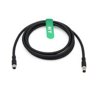 HangTon Actuator Sensor Power Cable Extension M8 4 Pin Male Female for Keyence Omron Phoenix Contact Automation Switch Field Device Shielded A-code PVC 1m
