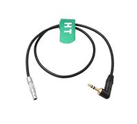 HangTon Audio Cable for ARRI Alexa Mini/RED V-Raptor/Z CAM E2 Camera, 3.5mm 1/8'' TRS to 00B 5 Pin (60 cm, S 5pin-R 3.5mm)