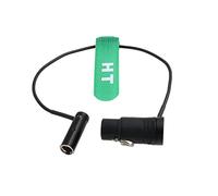 HangTon Audio Cable for Canon C70 Blackmagic BMPCC 4K 6K Pro Camera Video Assist Monitor Mini XLR TA3M to XLR 3 Pin 30cm