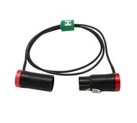 HangTon Audio Cable for Sound Devices 888 633 MixPre-6 Microphone Zoom F8n Canon C300 Camera Recorder Mixer, XLR 3 Pin Male to Female, Adjustable Angled Red 1M