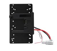 HangTon B-Mount Battery Plate Power for DJI Ronin 4D Camera, Bebob Fxlion SWIT IDX Core Blueshape, 24V DC-IN 6-pin Connector, 10cm