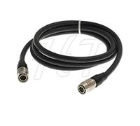 HangTon BDS Power Cable Male Hirose 4 Pin to Hirose 4 Pin for Sound Devices MixPre 688 Mixer Zoom F8 Recorder (S-S 1m)