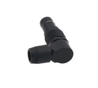 HangTon Black 0B FSG 5 Pin 90-Degree Connector Rotated Adjustable Right Angle Male Circular Push Pull Cable Plug Compatible for Lemo