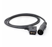 HangTon Block Battery 12V XLR 4 Pin to D-tap P-TAP Power Adapter Converter Cable 1M for Camera Monitor