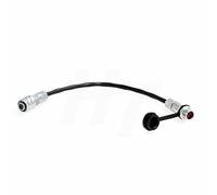 HangTon BMPCC 4K 6K Pro Weipu 2 Pin Male to Female Extension Power Cable for Blackmagic Design Pocket Cinema Camera (10cm)