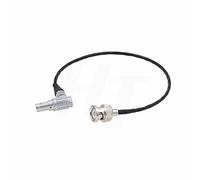 HangTon BNC EXT 9 Pin Right Angle Timecode Sync Cable for RED KOMODO 6K and V-RAPTOR 8K Camera 25CM