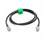 HangTon BNC Male to BNC Male 12G 6G SDI Cable RG223 RF Coax 50 Ohm Double Shielding Low Signal Loss for GPS LAN/WAN Data Video (60cm)
