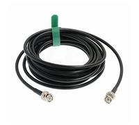 HangTon BNC Male to BNC Male SDI Cable RG223 RF Coax 50 Ohm Double Shielding Low Signal Loss for GPS LAN/WAN Data Video (6m)
