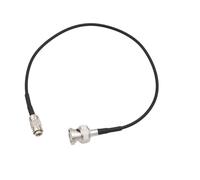 HangTon Camera Monitor Mini SDI to SDI Video Signal Coaxial Adapter Cable for Blackmagic 75 ohm (30cm, DIN 1.0/2.3 to Male BNC)