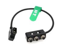 HangTon D-tap Hirose 4 Pin Power Supply Distributor for Camera Monitor Zoom F8n Pro Sound Devices Audio Recorder 30cm 12-24V, 1 to 3 Splitter Box