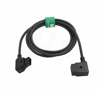 HangTon D-tap P-tap Male to Female Power Extension Cable for Anton Bauer V-mount Gold Mount Battery (50cm)