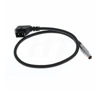 HangTon D-tap P-tap to 0B 2 Pin Male Power Cable for Teradek Bolt Bond Transvideo SmallHD 703 Monitor Zacuto Viewfinder Z CAM Flagship Camera EVF 45cm