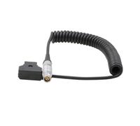 HangTon D-tap to 4 Pin Female DC-IN Power Cable Coiled for ZHIYUN Crane 3S Camera Stabilizer (Straight)
