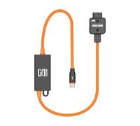 HangTon D-Tap to USB-C Power Cable, PD 65W 5/9/12/15/20V 3A for Canon R5 Sony A7C FX3 Panasonic S5IIX Camera, iPhone 15/16 iPad MacBook Laptop, V-Mount Battery 12-16.8V, Bi-direction