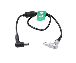 HangTon DC Barrel Power Cable for TILTA Nucleus M Motor Wireless Lens Control Right Angle 7-pin 80cm