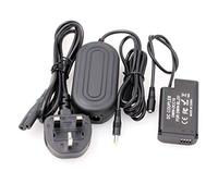 HangTon Dummy Battery DMW-DCC16 DC Coupler and AC Power Adapter for Panasonic Lumix DC-S1 S1M S1H S1R S1RM Camera