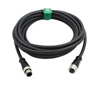 HangTon Ethernet Extension Cable for Humminbird Helix 7 8 9 10 12 15 G2N to Minn Kota Terrova Motor, Fish Finder Network Switch, 8 Pin Male Female, Waterproof 2m