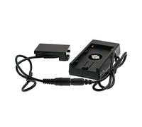 HangTon F970 Battery Plate to LP-E8 Dummy Battery for Canon EOS Rebel T5i T4i T3i T2i, 700D 650D 600D 550D, Kiss X6 X5 X4 DSLR Camera