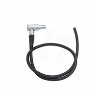 HangTon FGG.0B.302 2 Pin Male Right Angle to Flying Leads Bare Wire Power Cable for Teradek/ARRI Alexa/RED Camera Monitor 90cm