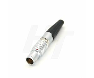 HangTon FGG 2 Pin 0B Connector Circular Push Pull Cable Plug Male Contact for ARRI RED DSMC Teradek SmallHD Tilta RS3 Camera Monitor EVF Gimbal Power (2P, Plug)