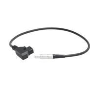 HangTon High Flex D-tap P-tap to 0B 2 Pin Power Cable for Teradek Bolt Bond, Transvideo SmallHD 703 Monitor, Zacuto Viewfinder, Z CAM E2 F6 S6 Camera and EVF (Straight, 60cm)