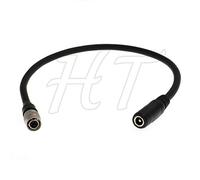 HangTon Hirose 4 Pin Male to DC Barrel Power Adapter Cable for Zaxcom Zoom F8 Sound Devices 302 442 552 688