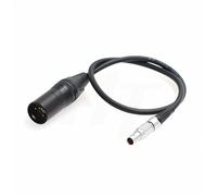 HangTon LBUS XLR 4 Pin Power Cable for cforce Mini Plus Motor ARRI Master Grips OCU-1 cmotion Zoom 80cm