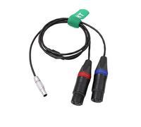 HangTon Line Level Audio Cable for ARRI Alexa Mini LF Camera Sound Devices 688 Mixer 6 Pin to 2-Channel XLR 3-pin Female 80cm