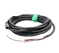 HangTon M12 12-Pin A-coding to Flying Leads GPIO Power Cable for for KATHREIN RRU 4000 7700 ARU 3000 8500 RFID Code Reader, Machine Vision Encoder Actuator Sensor Automation 15m