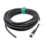 HangTon M12 5-Pin A-code Female to Open Cable for Industrial Automation Proximity Sensor Switch Actuator DeviceNet PLC Servo Motor CANopen 30m