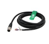 HangTon M12 8pin Cable for Cognex Actuator Sensor Data Power Industrial Control Automation Network IO Link 30M