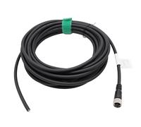 HangTon M12 A-Coded 5 pin Female Actuator Sensor Signal Shielded Cable to Bare Wire for Industrial Controls Automation, Device Network DeviceNet, CANopen, IO Link, Profibus 2m