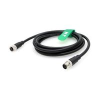 HangTon M12 A Coded 8 pin Female to 8 pin Male Cable for Cognex Sensor Camera Industrial Actuator Profibus Automation 5M