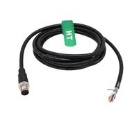 HangTon M12 A-Coded 8-pin Male Cable for Cognex Actuator Sensor Data Power Industrial Control Automation Network IO Link 25M