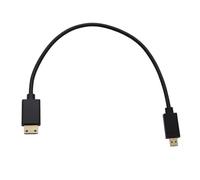HangTon Mini-HDMI to Micro HDMI Cable for DJI RavenEye Image Transmitter to Fujifilm X-T50, Canon R50 R8 R5C, Sony ZV-E10II A7CR A6700, Lumix S5 S9 G100, Nikon Z50 Camera, 8K 4K 2K 60P, 20cm