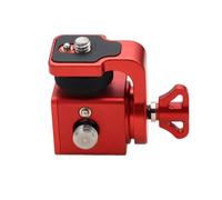 HangTon Monitor Mount Bracket, 360 Tilt Swivel Rotation for DJI Focus Pro Motor, Hi5 Hand Unit, Atomos SmallHD Monitor ARRI Camera, Teradek Wireless Transmission, Microphone, 3/8" 1/4" Red