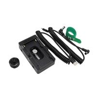 HangTon NP-F970 570 550 750 Battery Plate Adapter, PD USB-C, DC 12V 8V for Blackmagic Sony Canon Camera Monitor Wireless Transmitter Receiver Mic LED Light