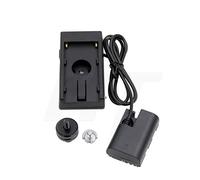 HangTon NP-F970 Plate Adapter to LP-E6N Dummy Battery for Blackmagic BMPCC 6K/4K Canon R6 R5 5D Mark IV, 6D, D Mark II Camera