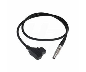 HangTon P-tap D-tap 0B 7 Pin Power Cable for Tilta Nucleus-M Motor 80CM for V-Plate Mount Battery