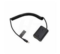 HangTon PD USB C 9V to NP-FZ100 Dummy Battery for Sony Alpha A7CR A7CII A7C A9II A6700 ZV-E1 A7RIV A1 A7RV A7SIII FX30 FX3 A7IV A7III A6600 A7RIII A7s A9 A9R A9S Camera