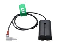 HangTon Power Adapter for ARRI Master Grip TRINITY 2 LBUS Motor to Atomos Ninja V SmallHD 702 Portkeys Monitor, Right Angle 4 Pin to NP-F970 550 80cm