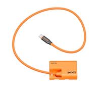 HangTon Power Bank PD 9V USB Type-C to LP-E6N for Canon EOS R5 R5C R6II R7 5DIV 6D 7DII 60D 80D 90D, BMPCC 4K Camera, 8.4V 3A Dummy Battery Cable 60cm