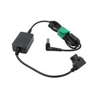 HangTon Power Cable for Sony FX6 FX9 Camera, V-Mount D-tap to DC Barrel, Regulated Voltage 19.5V, 90cm