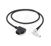 HangTon Power Cable for Zacuto Kameleon EVF 70cm Ptap D-tap to Rotated Adjustable 4 Pin (Right Angle)